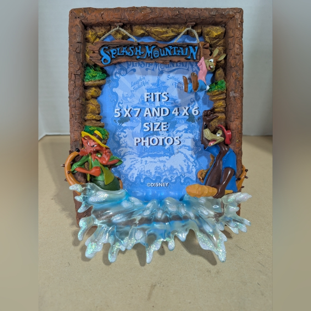 Disney Splash Mountain Character Photo Frame 5x7 4x6 NWT